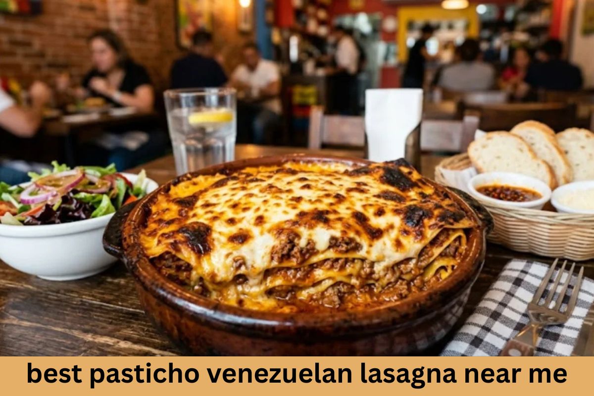 Best Pasticho Venezuelan Lasagna Near Me