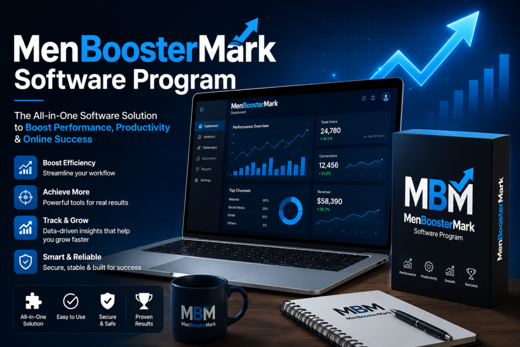 MenBoosterMark Software Program
